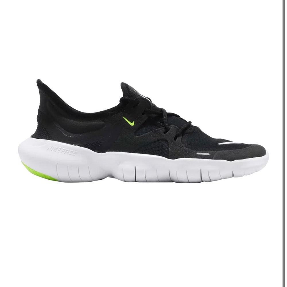 Nike Free RN 5.0 ‘volt’ Women’s Track Shoes size 7.5 black running sneakers